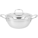 Demeyere Atlantis Conische Braadpan met Deksel, 24cm