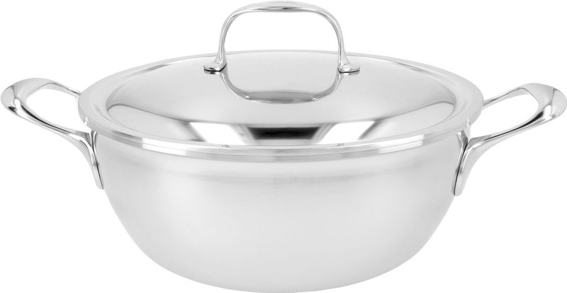 Demeyere Atlantis Conische Braadpan met Deksel, 24cm