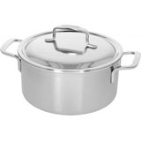 Demeyere - Intense 5 Kookpan - Zilver - 18/10 RVS - 22 cm