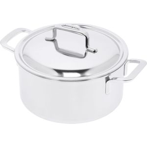 Demeyere - Intense 5 Kookpan - Zilver - 18/10 RVS - 22 cm