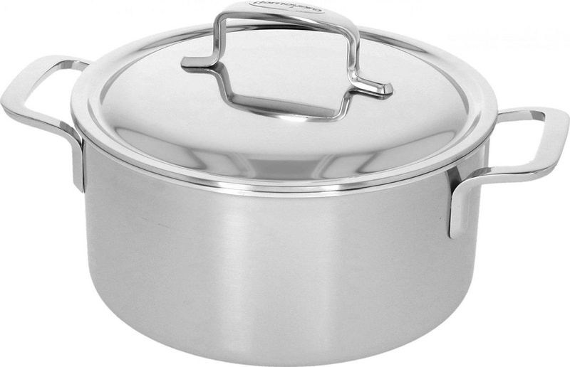 Demeyere - Intense 5 Kookpan - Zilver - 18/10 RVS - 22 cm