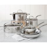 Demeyere - Atlantis 7 - Pannenset - RVS - 4 Delig - Voor Alle Warmtebronnen