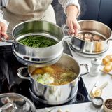 Demeyere Atlantis Kookpan - met Deksel - Ø18 cm - 2,2 l