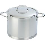 Demeyere Atlantis Kookpan - Hoog - Ã˜ 24 cm - 8 l - RVS - Zilver