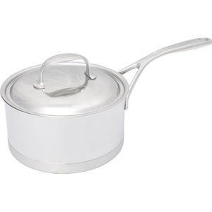 Demeyere Atlantis Steelpan - met Deksel - Ø18 cm - 2,2 l