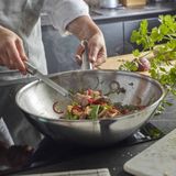 Demeyere - Apollo 7 Wok - 26 cm - 7-Lagenmateriaal - Platte Bodem