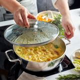 Demeyere - Apollo 7 - Braadpan - Met Glasdeksel - Roestvrij Staal