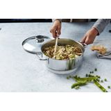 Demeyere - Apollo 7 - Braadpan - Glasdeksel - RVS - 28cm