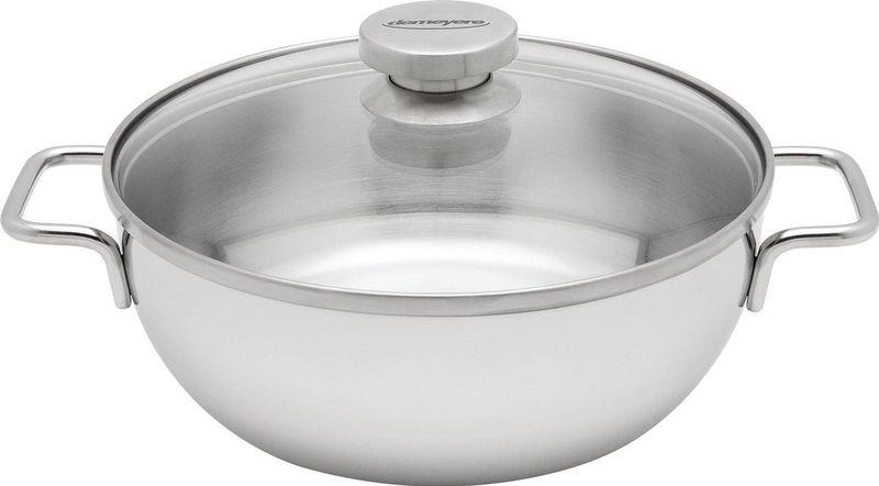 Demeyere - Apollo 7 - Braadpan - Glasdeksel - RVS - 28cm