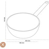 Demeyere - Apollo 7 Conische Sauteuse - 18 cm - 7-laags Bodem