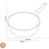 Demeyere - Apollo 7 Sauteuse - Conisch - 20 cm - 7-laags Bodem