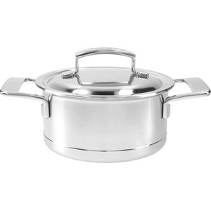 Kookpan - Rvs - 24 cm - Geschikt voor Alle Hittebronnen