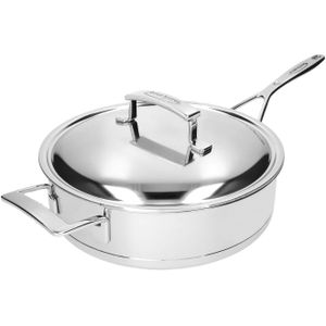 Demeyere Hapjespan met dubbelwandige deksel 'Silver 7' Ø28cm / 4.75L