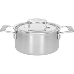 Demeyere - Industry 5 Kookpan - 20 cm - RVS - Dichte Rand