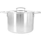 Demeyere - Industry 5 - Soeppan met Deksel - RVS - 24 cm