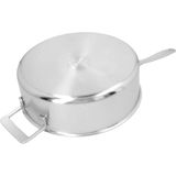 Demeyere - Industry 5 Hapjespan - Roestvrijstaal - 28 cm - Met Deksel