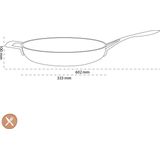 Demeyere Industry 5 Koekenpan 32 RVS Dichte rand