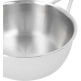Demeyere - Industry 5 - Conische Sauteuse - 18 cm - RVS - Dichte Rand
