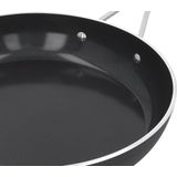 Demeyere Alu Industry 3 Koekenpannenset - Inductie - 24 cm + 28 cm - Ceraforce Antikleeflaag - PTFE-vrij