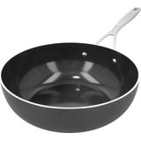 Demeyere Alu Industry 3 wokpan - 28 cm - Ceraforce - PTFE en PFAS vrij