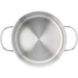 Demeyere Resto 3 RVS Kookpan – Kookpan inductie – 16 cm – 1,5L Inhoud - Deksel Inbegrepen