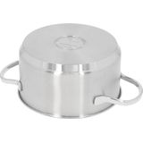 Demeyere Resto 3 RVS Kookpan – Kookpan inductie – 16 cm – 1,5L Inhoud - Deksel Inbegrepen