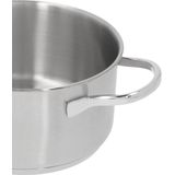 Demeyere Resto 3 RVS Kookpan – Kookpan inductie – 16 cm – 1,5L Inhoud - Deksel Inbegrepen