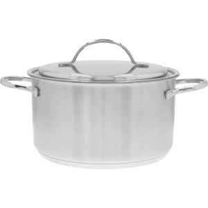 Demeyere - Resto 3 - Kookpan - RVS - Inductie - 22 cm - 4L Inhoud - Deksel Inbegrepen
