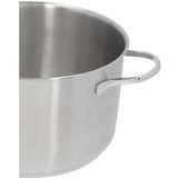 Demeyere - Resto 3 - Kookpan - RVS - 24 cm - 6L Inhoud - Deksel Inbegrepen