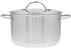 Demeyere - Resto 3 - Kookpan - RVS - 24 cm - 6L Inhoud - Deksel Inbegrepen