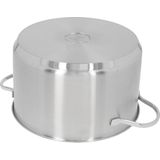 Demeyere - Resto 3 - Kookpan - RVS - 28 cm - 8L Inhoud - Deksel Inbegrepen