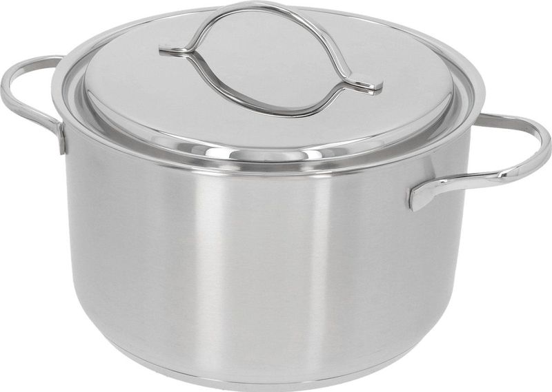 Demeyere - Resto 3 - Kookpan - RVS - 28 cm - 8L Inhoud - Deksel Inbegrepen