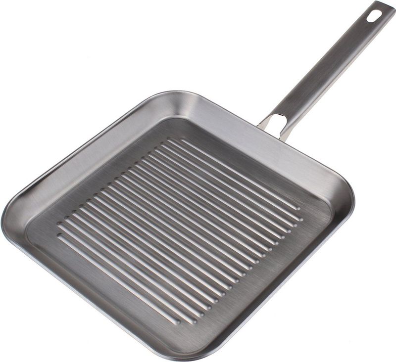 Demeyere Grillpan Specialties 3 - 24 x 24 cm - Geschikt voor alle warmtebronnen