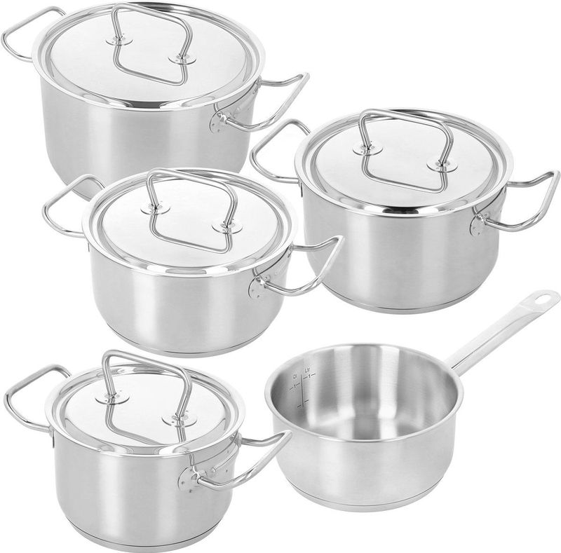 Demeyere - Bistro 3 - Kookpannenset - RVS - 5-delig