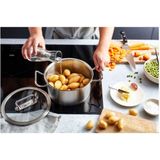 Kookpan - Rood - Aluminium - 24 cm