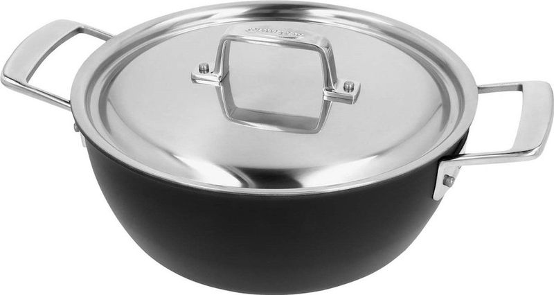 Demeyere Black 5 Conische sudderpot met deksel 24 cm