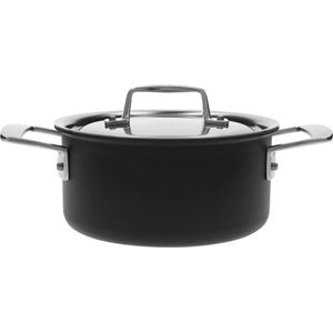 Kookpan - Rood - Roestvrijstaal - 24 cm