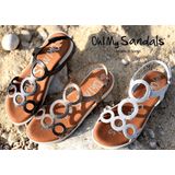 Oh My Sandals Meisjes Sandaal Rosegold ROSEGOLD