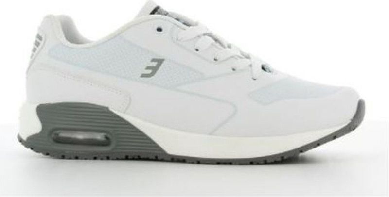 oxypas elas4101lgr ELA SRC Werksneakers, wit met grijs, 41 EU