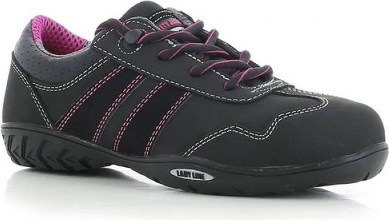 Safety Jogger - Ceres - Veiligheidsschoen - Zwart - Leer - S3