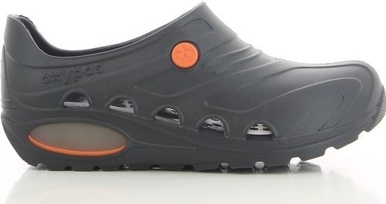Oxypas Safety Jogger Werkschoenen voor dames, antistatische en antislip veiligheidsschoenen voor heren, lichte clog voor geneeskunde, verzorging en horeca, antibacterieel, groen, 37/38 EU