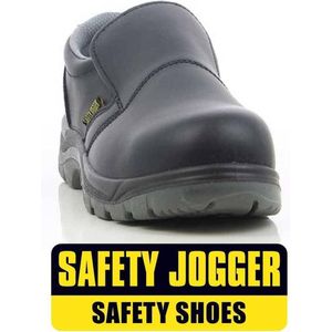 Safety Jogger - X0600 - Veiligheidsschoen - Zwart - Leer - Cambrelle® Voering
