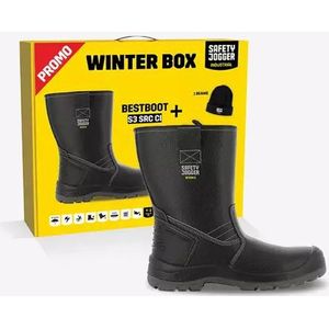 Safety Jogger BestBoot Laars S3 Winter Box Zwart - Maat 38 - 11.118.024.38