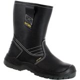 Safety Jogger - Bestboot S3 - Werklaars - Zwart - Barton Action-leer