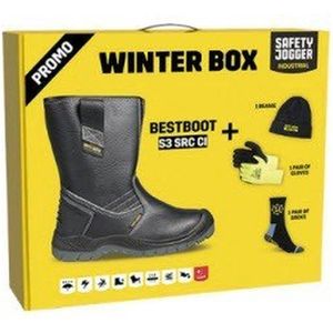 Safety Jogger Bestboot S3 -SRC - CI pakket - Zwart - 46