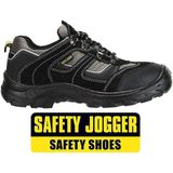 Safety Jogger - Jumper - Werkschoenen - Zwart - Leder - Antistatisch