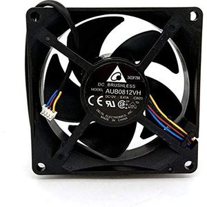 AUB0812VH 8025 8cm 0.41A PWM automatic speed control CPU heatsink fan