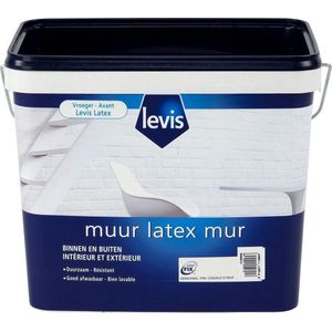 Uitverkoop - Levis Muur Binnen - Eierschaal - Mat - 5 Liter