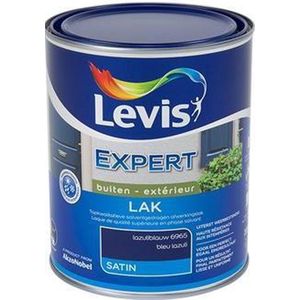 Levis lak 'Expert' buiten lazuliblauw zijdeglans 1 L