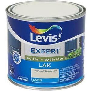 Levis lak 'Expert' buiten ivoorbeige zijdeglans 500 ml